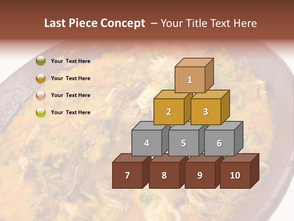 Bahia Stew Meal PowerPoint Template