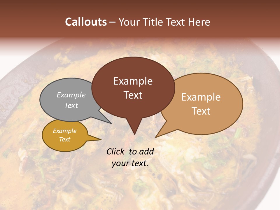 Bahia Stew Meal PowerPoint Template