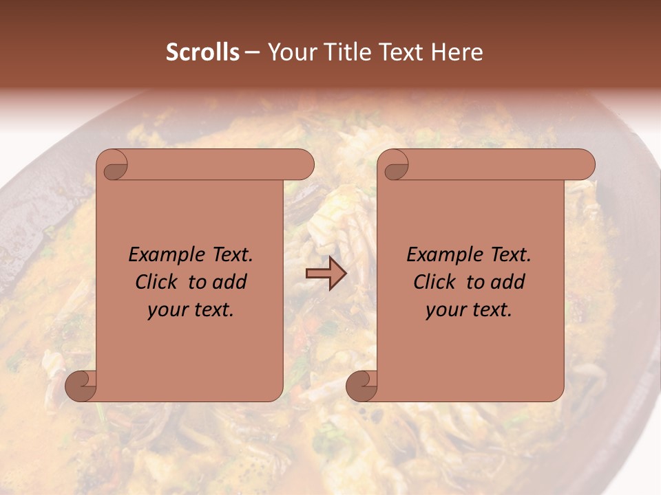 Bahia Stew Meal PowerPoint Template