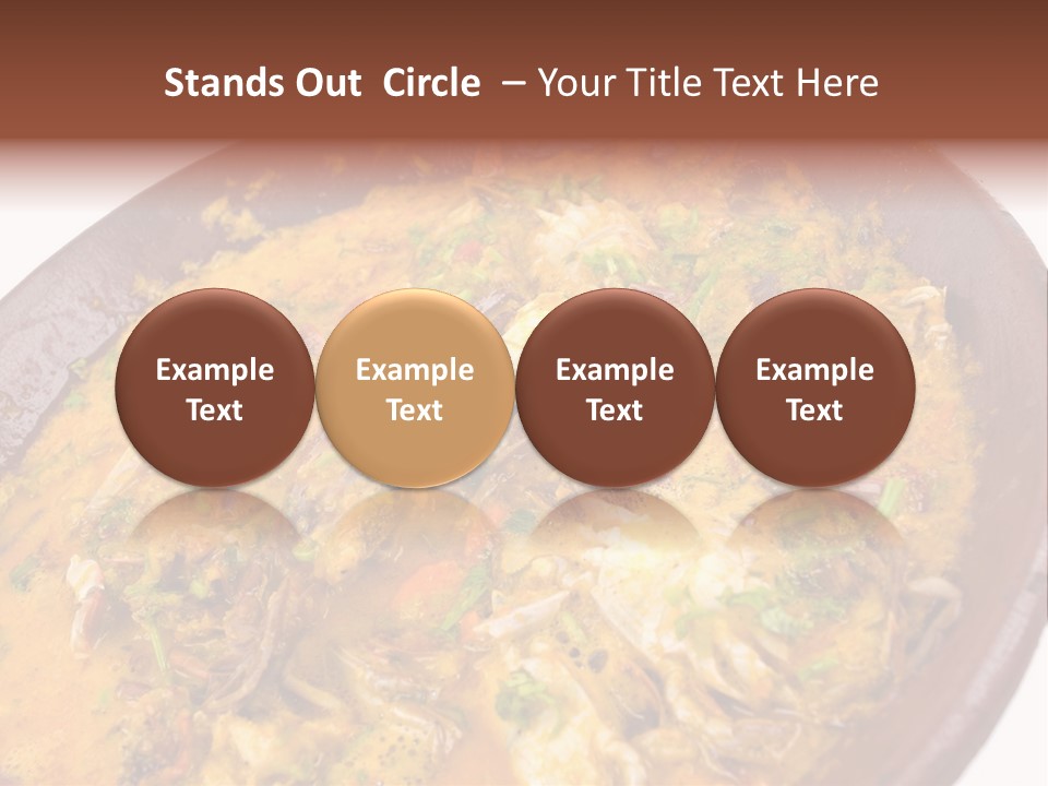 Bahia Stew Meal PowerPoint Template