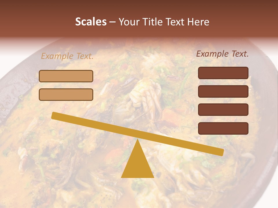 Bahia Stew Meal PowerPoint Template