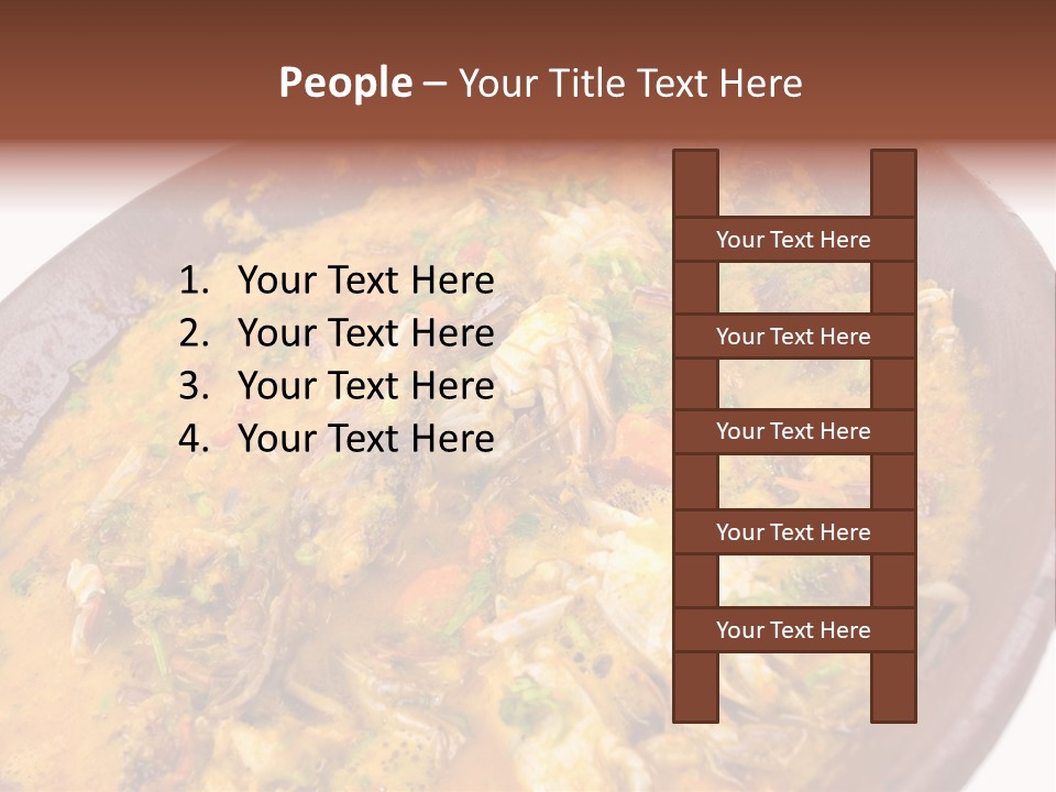 Bahia Stew Meal PowerPoint Template