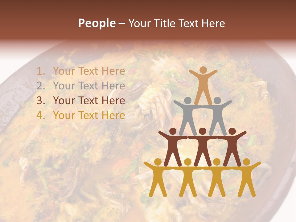 Bahia Stew Meal PowerPoint Template