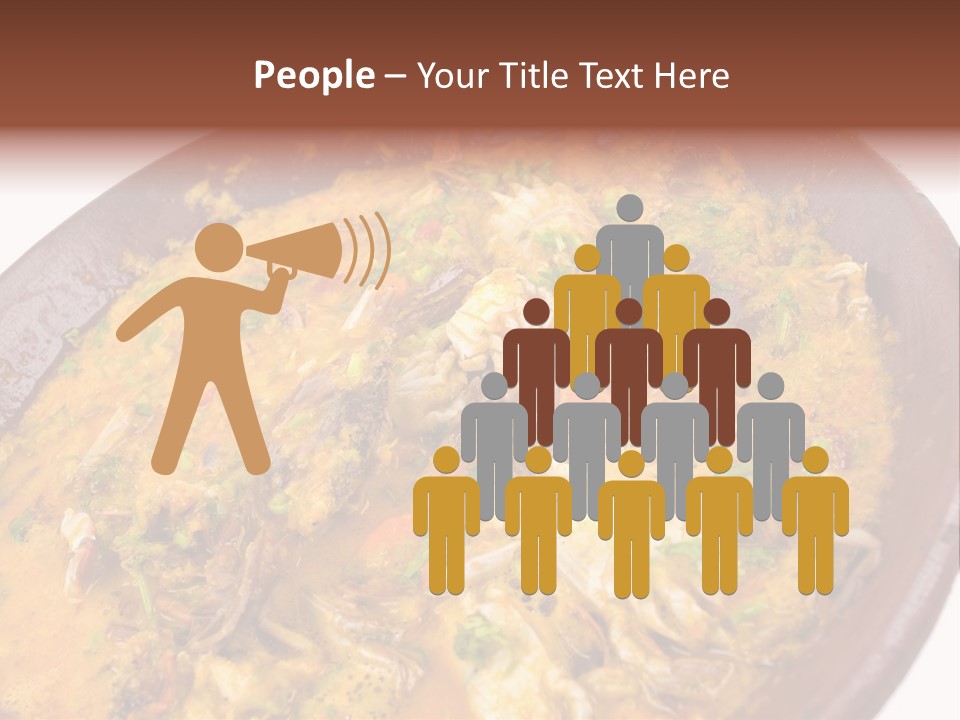 Bahia Stew Meal PowerPoint Template