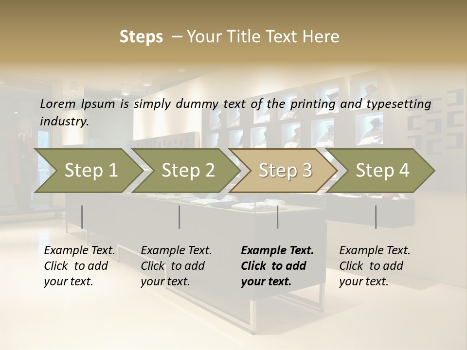 Bright Mirror Lamp PowerPoint Template