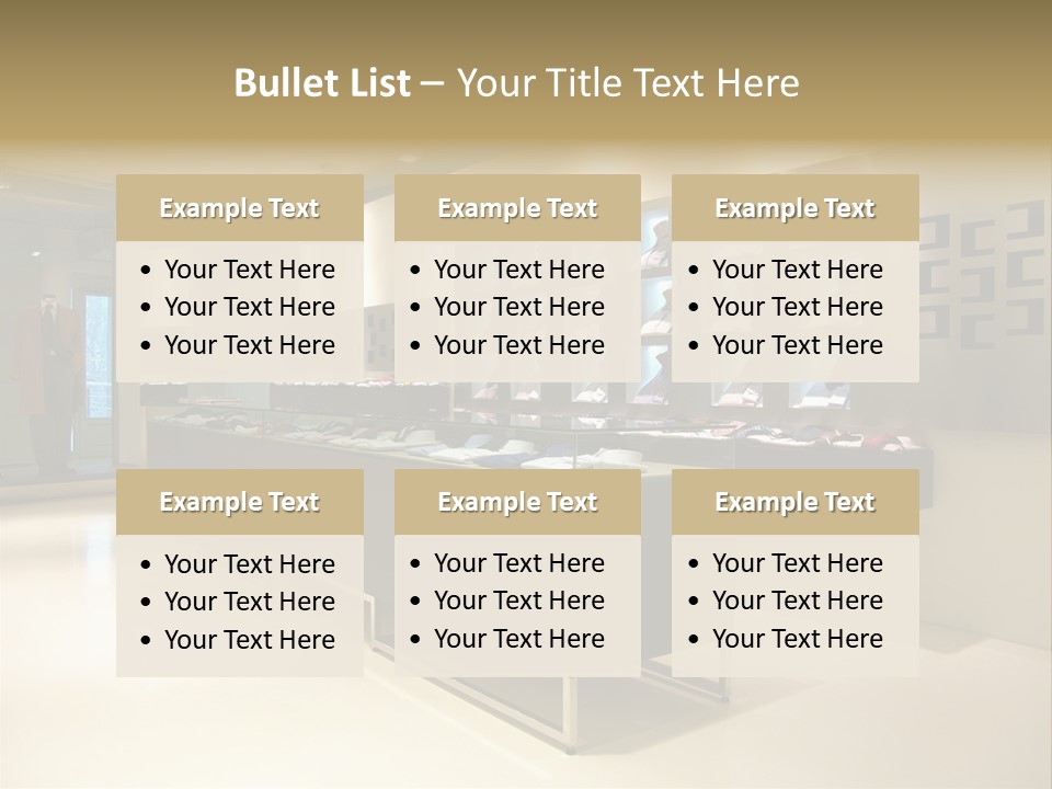 Bright Mirror Lamp PowerPoint Template
