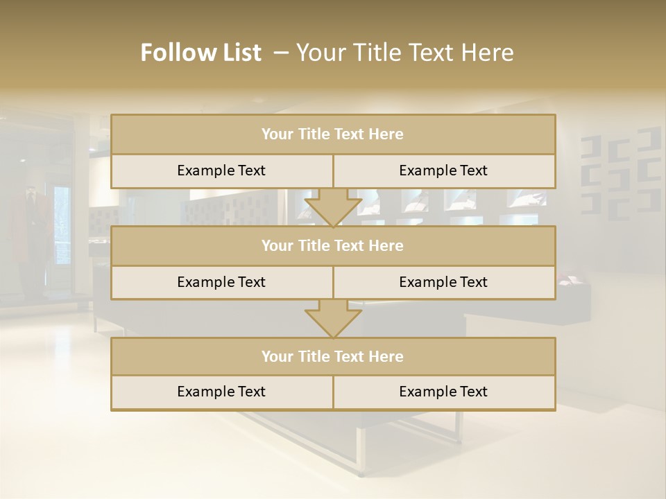 Bright Mirror Lamp PowerPoint Template
