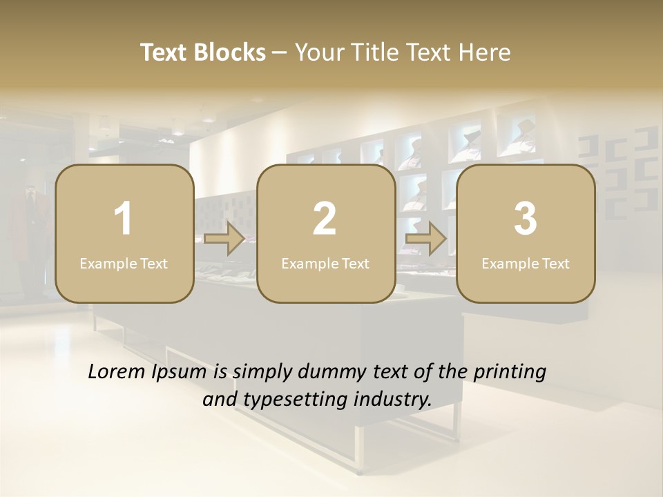 Bright Mirror Lamp PowerPoint Template