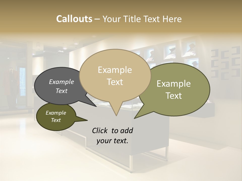 Bright Mirror Lamp PowerPoint Template