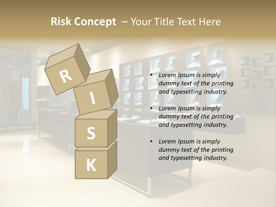 Bright Mirror Lamp PowerPoint Template