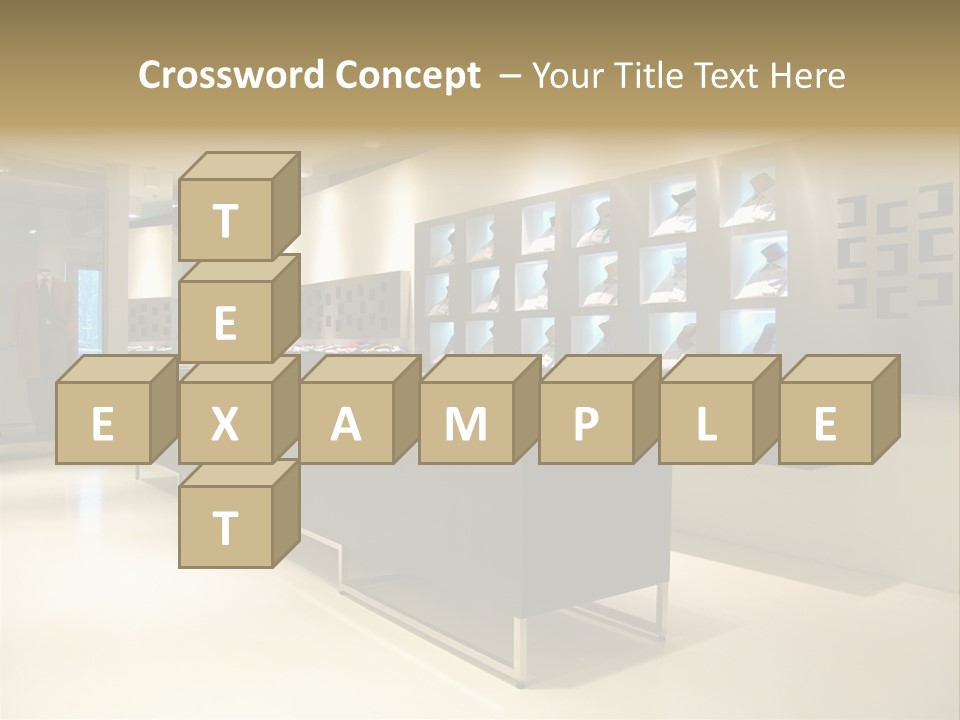 Bright Mirror Lamp PowerPoint Template