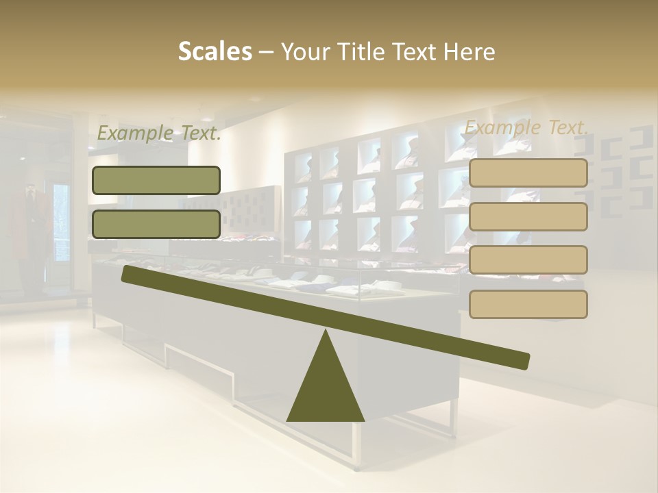 Bright Mirror Lamp PowerPoint Template