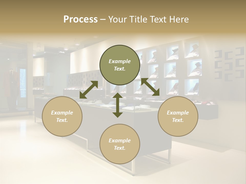 Bright Mirror Lamp PowerPoint Template