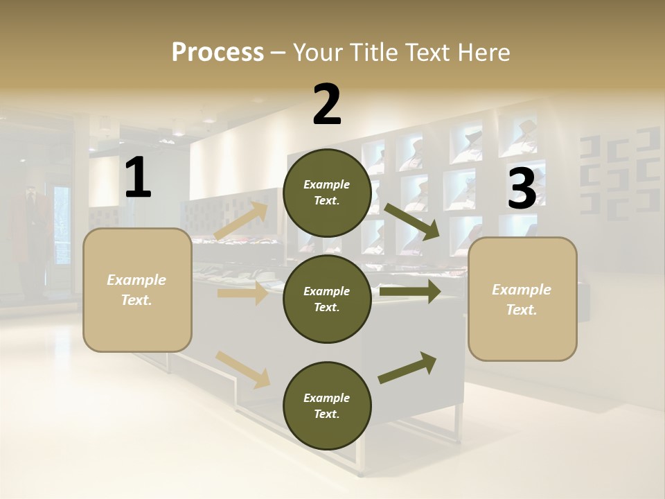 Bright Mirror Lamp PowerPoint Template