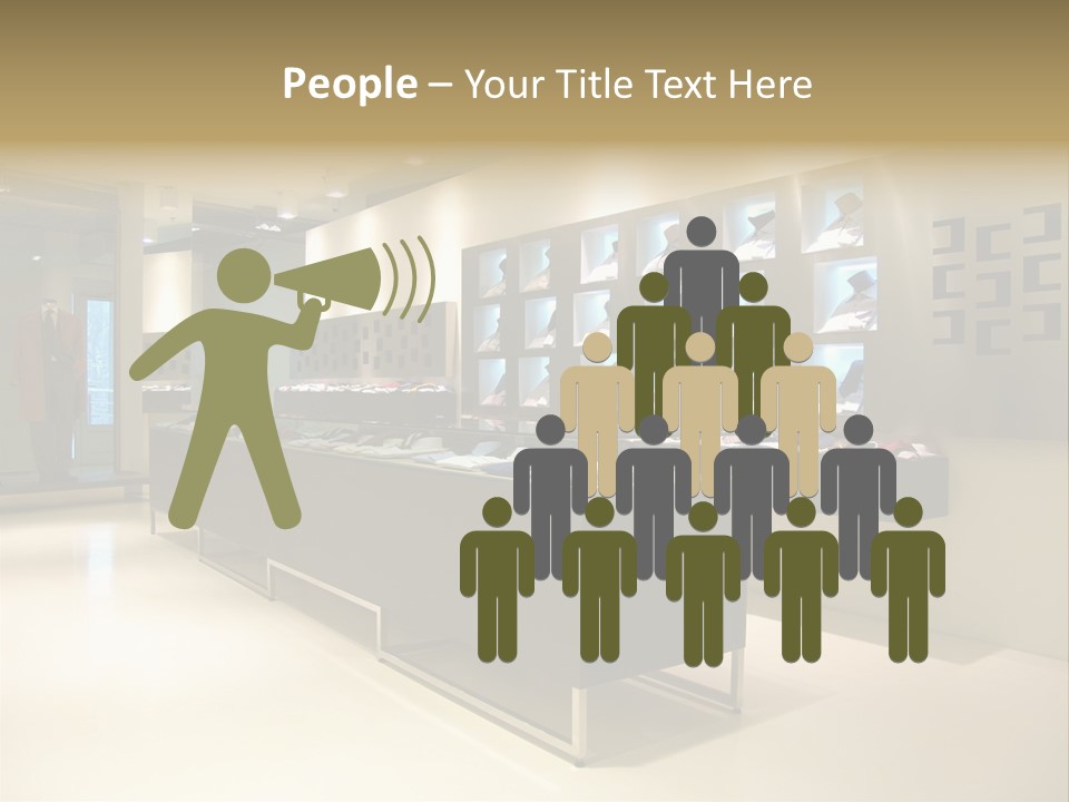 Bright Mirror Lamp PowerPoint Template