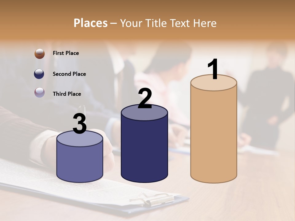 Congress Seminar Working PowerPoint Template