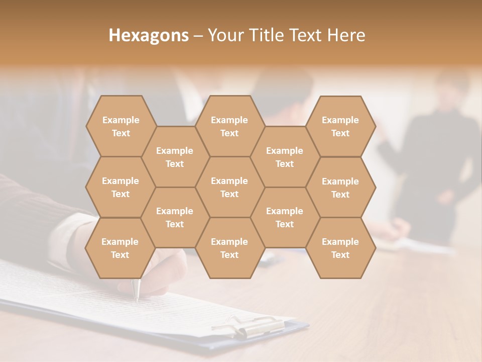 Congress Seminar Working PowerPoint Template