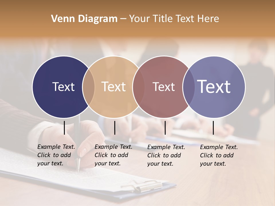 Congress Seminar Working PowerPoint Template