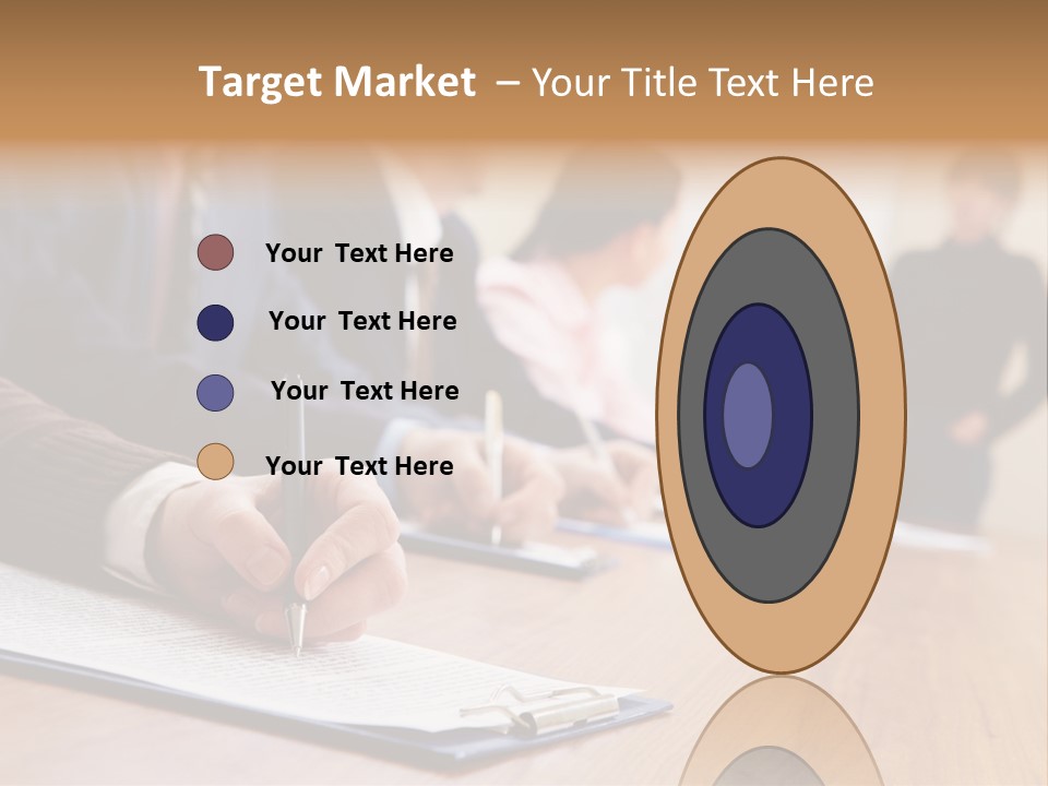 Congress Seminar Working PowerPoint Template