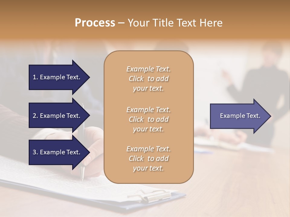 Congress Seminar Working PowerPoint Template