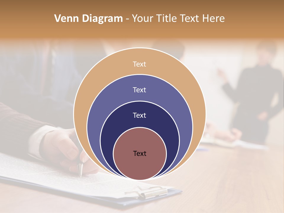 Congress Seminar Working PowerPoint Template