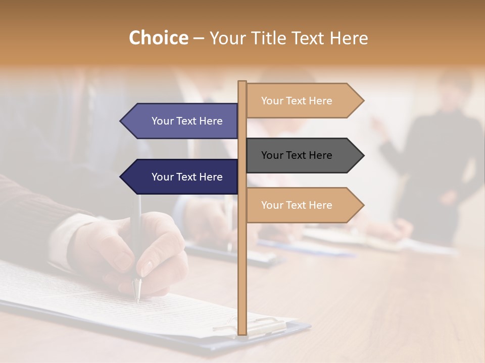 Congress Seminar Working PowerPoint Template
