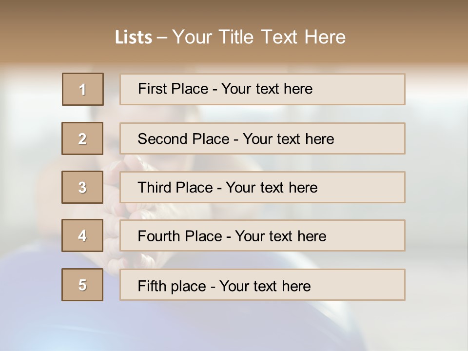 Adult Figure Slim PowerPoint Template