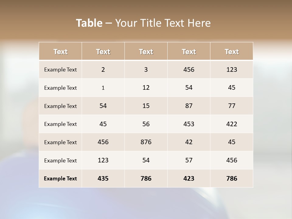 Adult Figure Slim PowerPoint Template