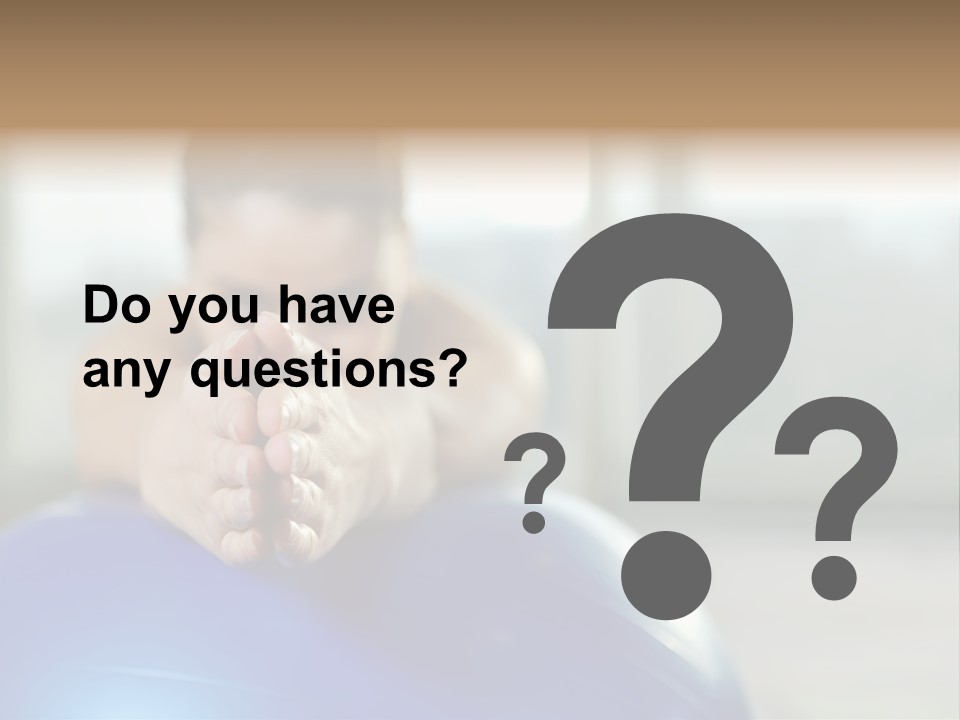 Adult Figure Slim PowerPoint Template