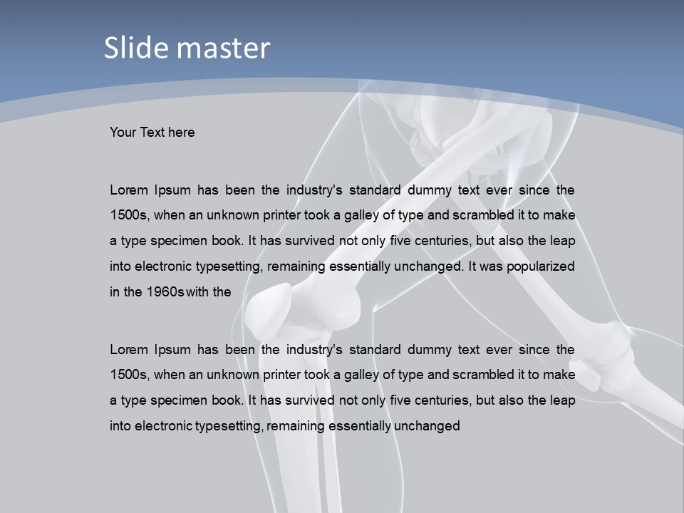 Adult Vegetable Healthy PowerPoint Template