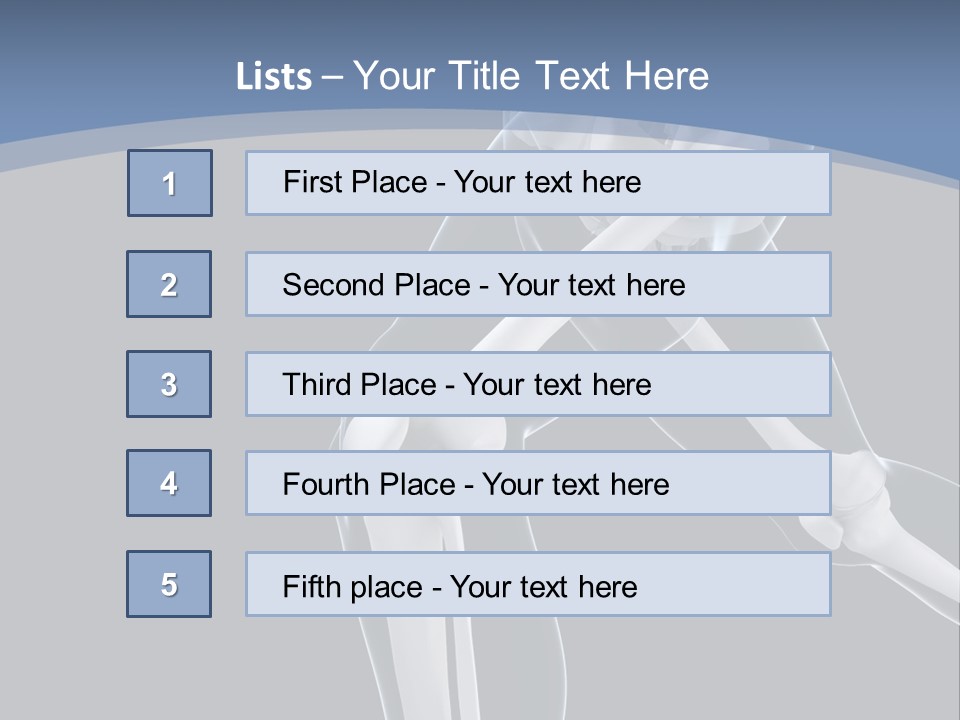 Adult Vegetable Healthy PowerPoint Template