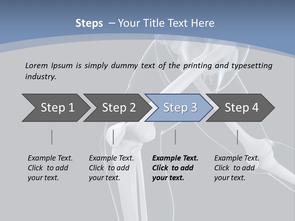 Adult Vegetable Healthy PowerPoint Template