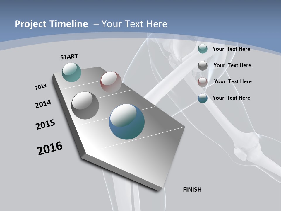 Adult Vegetable Healthy PowerPoint Template