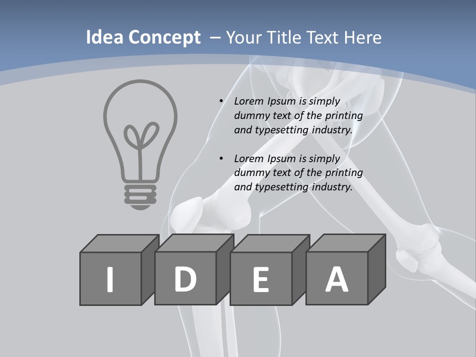 Adult Vegetable Healthy PowerPoint Template