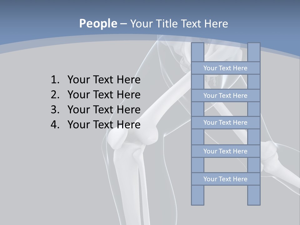 Adult Vegetable Healthy PowerPoint Template