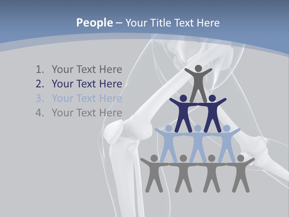 Adult Vegetable Healthy PowerPoint Template