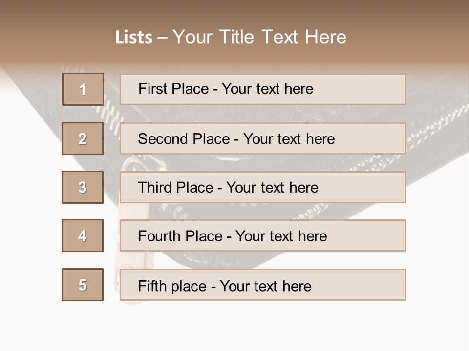 Document Warehouse Zipped PowerPoint Template