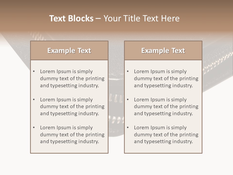 Document Warehouse Zipped PowerPoint Template