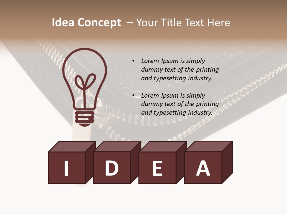 Document Warehouse Zipped PowerPoint Template
