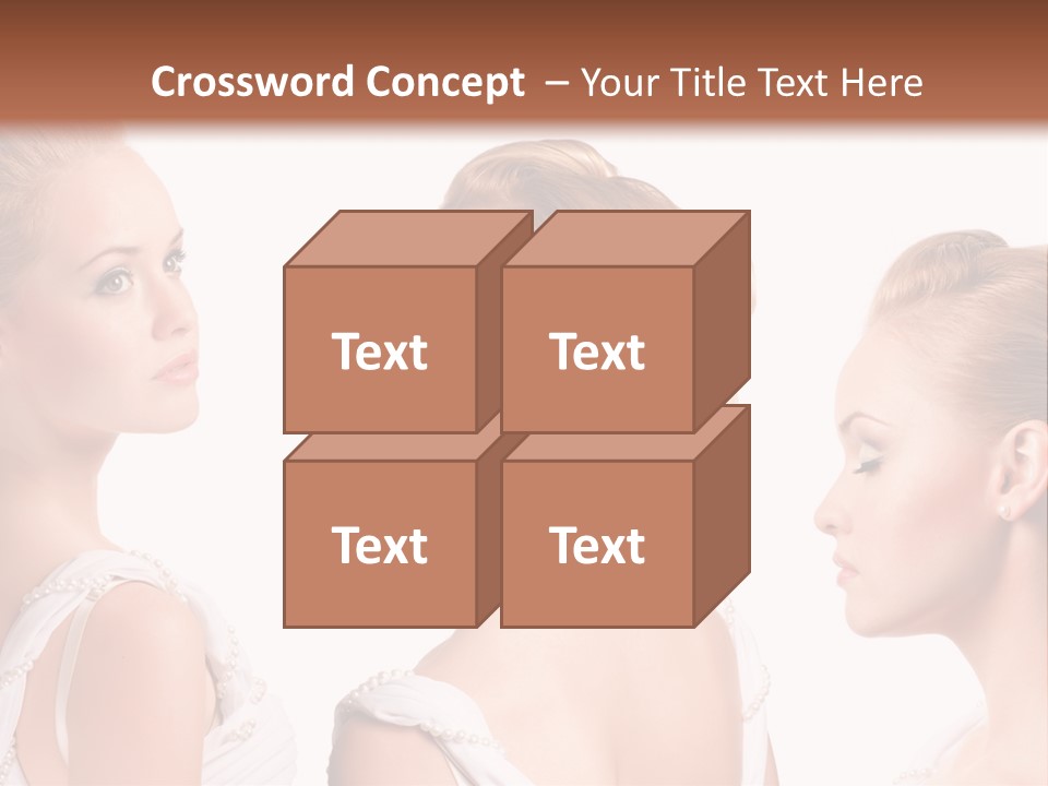 Positive Horizontal Person PowerPoint Template