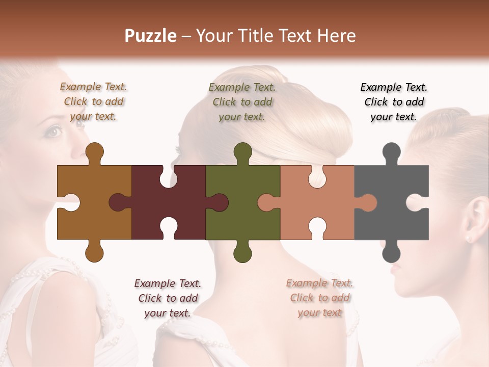 Positive Horizontal Person PowerPoint Template