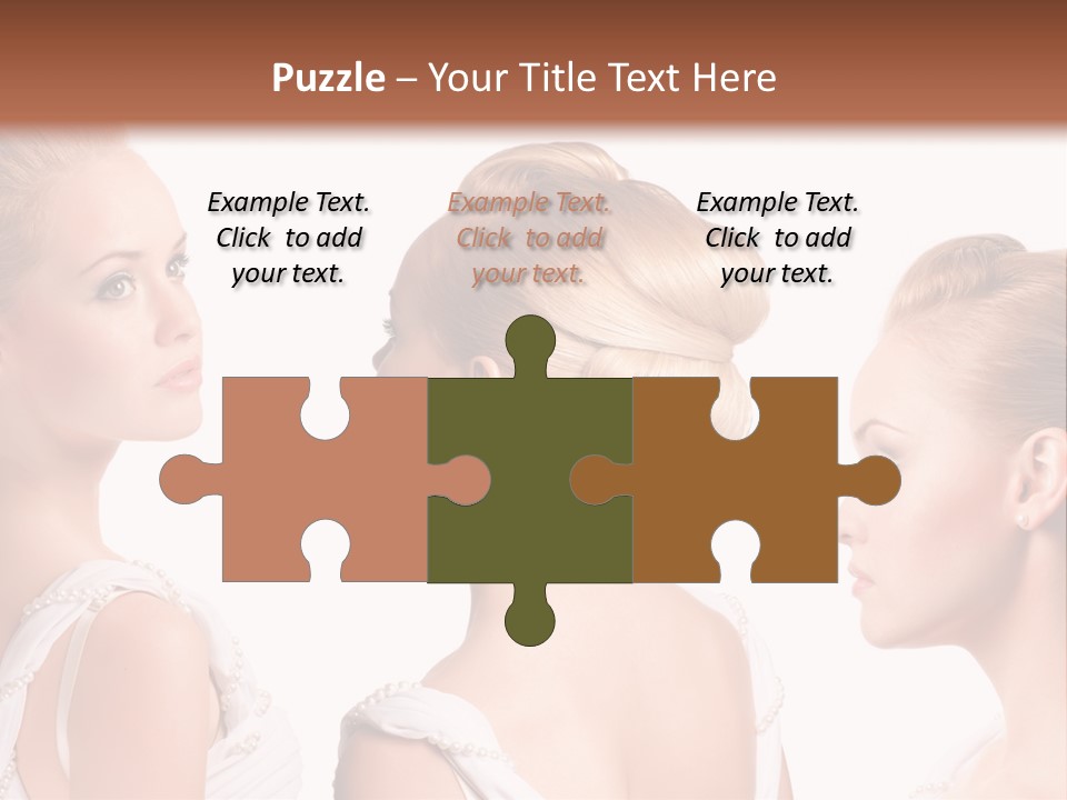 Positive Horizontal Person PowerPoint Template