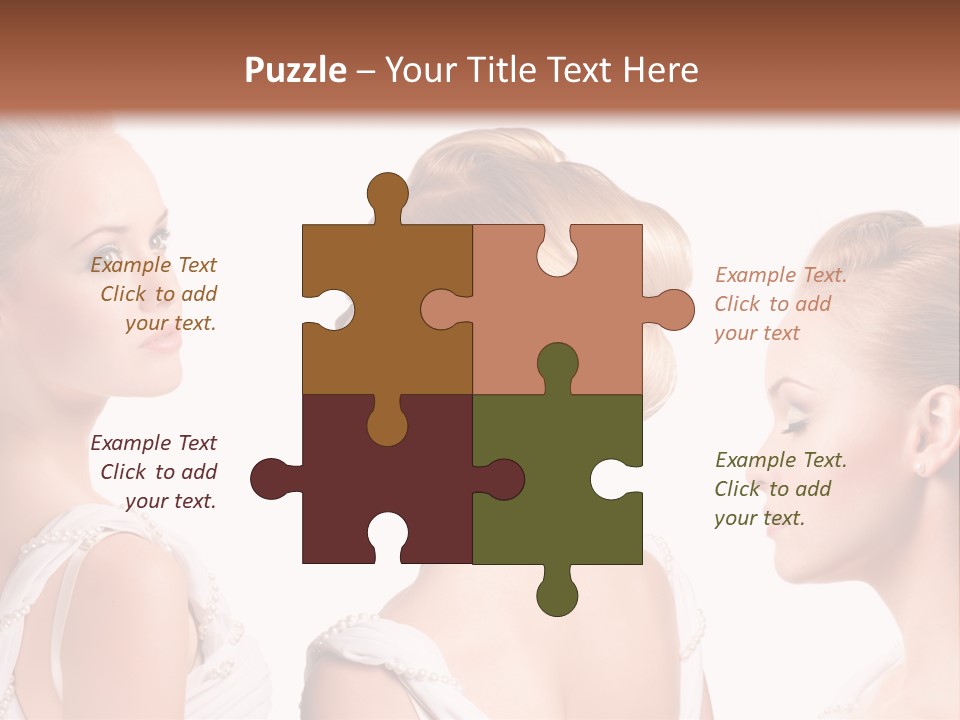 Positive Horizontal Person PowerPoint Template