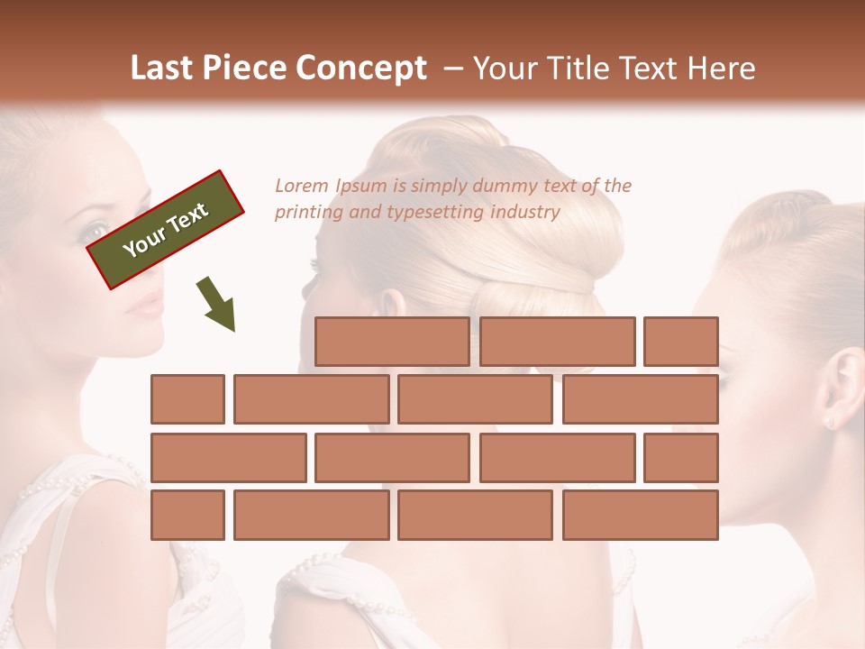 Positive Horizontal Person PowerPoint Template