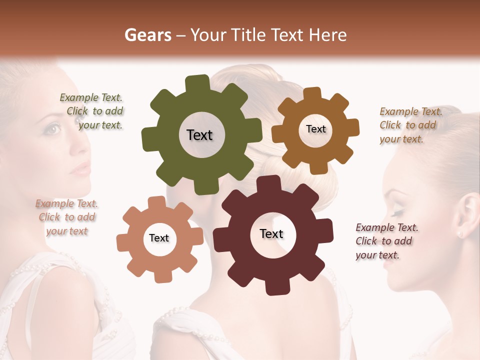 Positive Horizontal Person PowerPoint Template