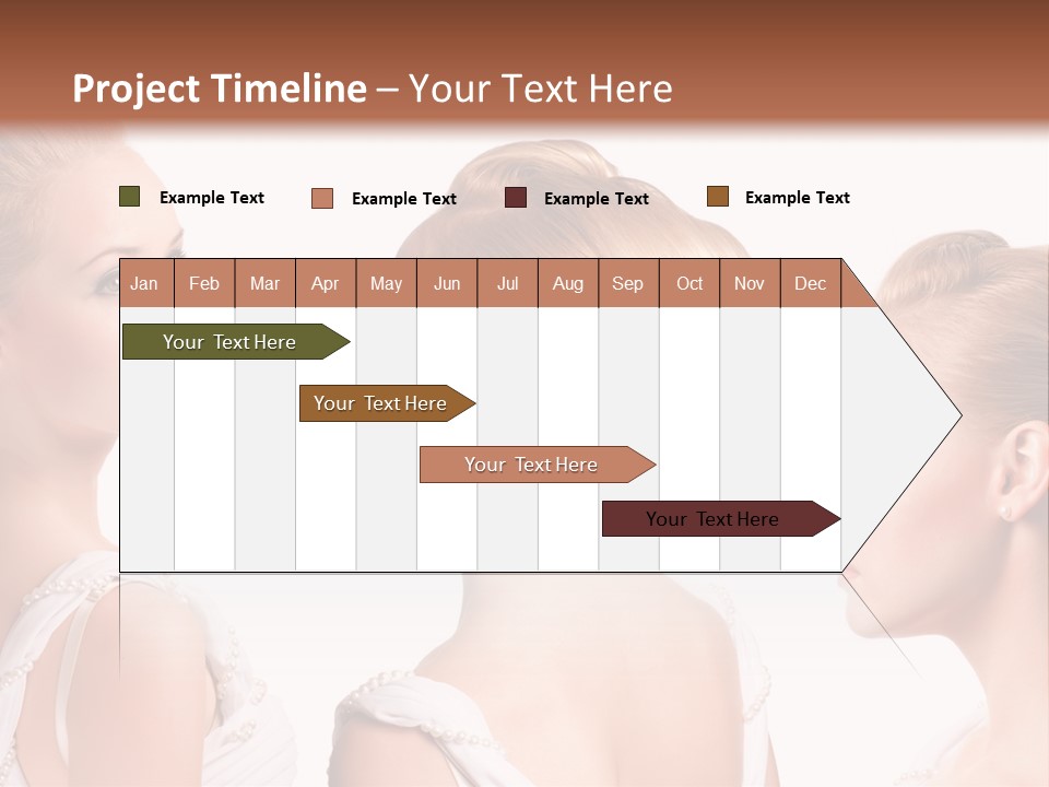 Positive Horizontal Person PowerPoint Template