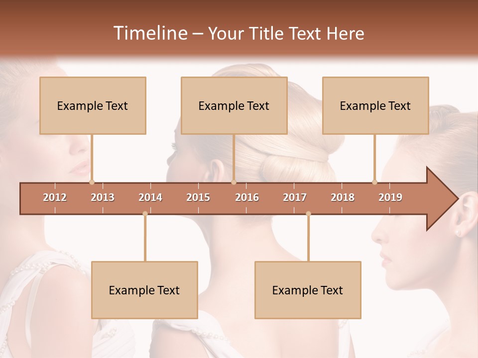 Positive Horizontal Person PowerPoint Template