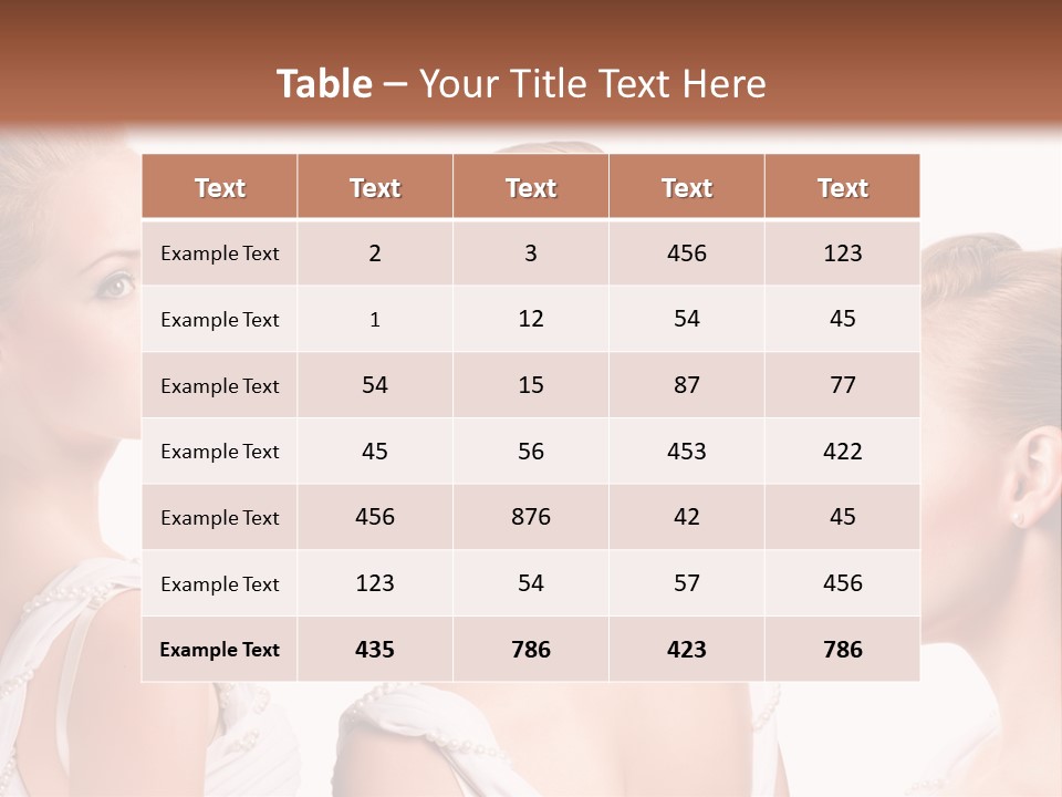Positive Horizontal Person PowerPoint Template