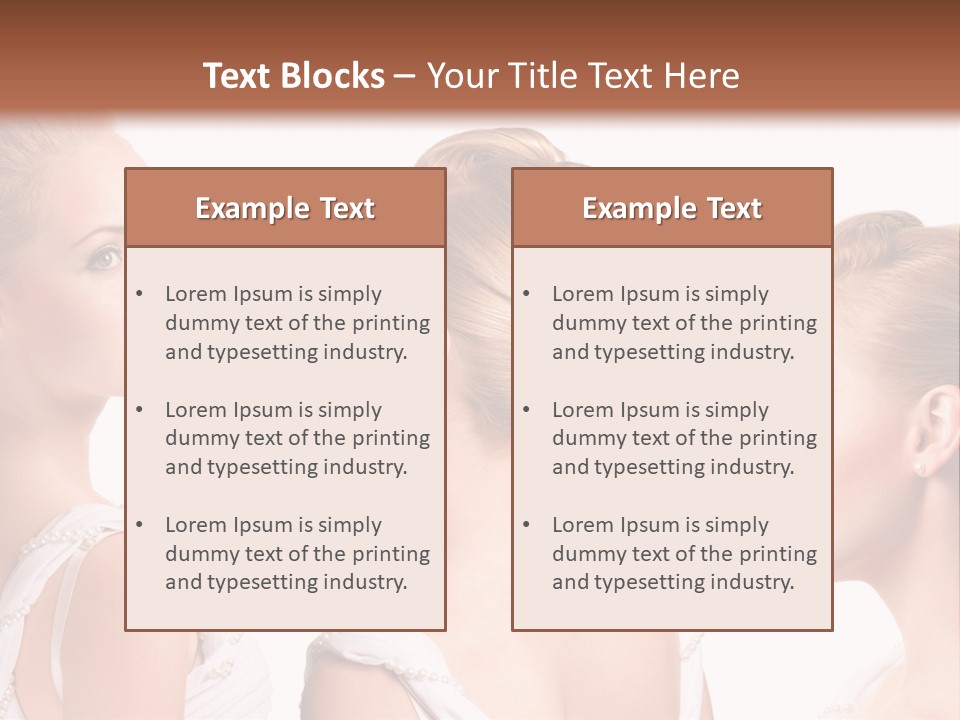 Positive Horizontal Person PowerPoint Template