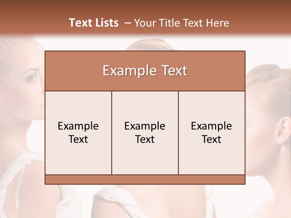 Positive Horizontal Person PowerPoint Template